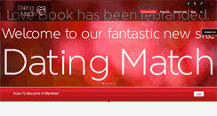 Desktop Screenshot of datingmatch.co.za