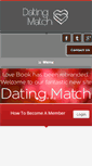 Mobile Screenshot of datingmatch.co.za